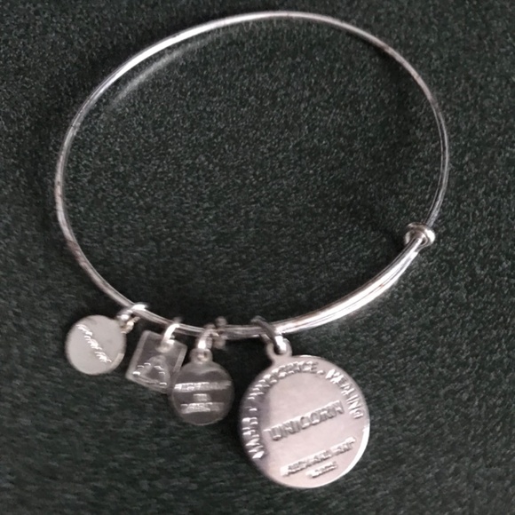 Alex and Ani Expandable Wire Bracelet Unicorn Magic Innocence Healing - Picture 6 of 15